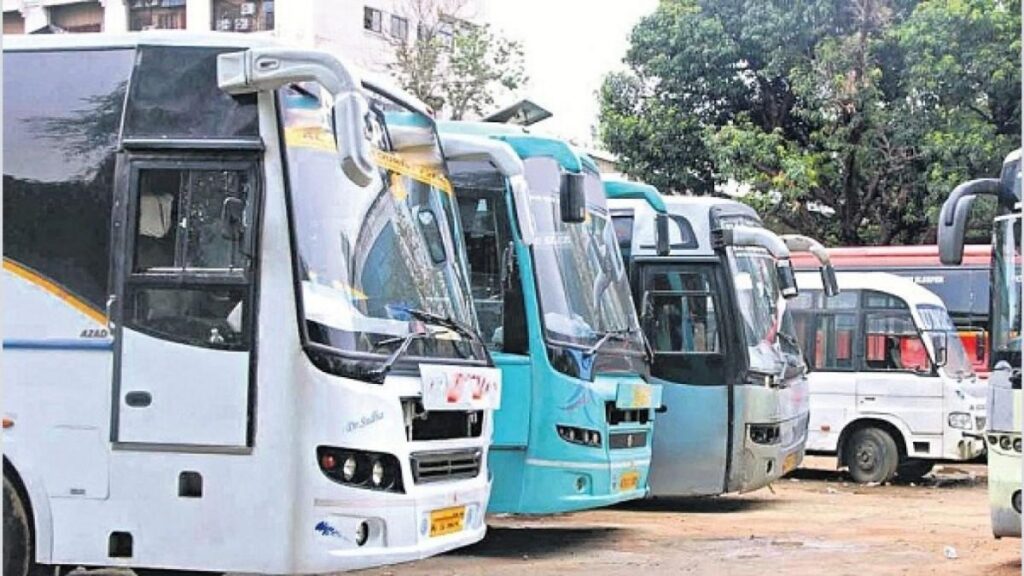 Private Bus Stops in PCMC