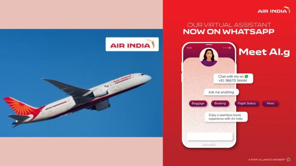 Air India’s Virtual Travel Assistant