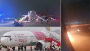 Air India Express Engine Fire