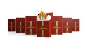 Branded cigarettes seized