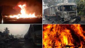 Gas tanker explosion in Pune