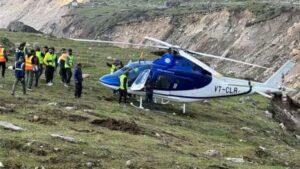 Kedarnath Helicopter Emergency Landing