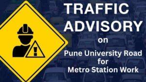 Traffic diversions on University Road