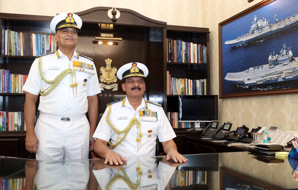 Admiral Dinesh K Tripathi - 26th Navy Chief of India