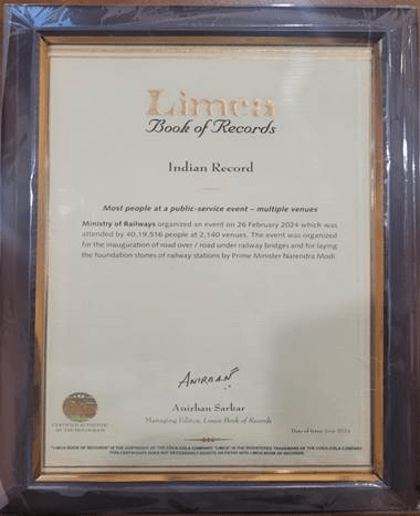 Indian Railway Limca Book of Records