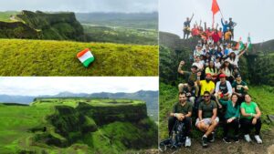 Independence Day themed trek to Korigad Fort