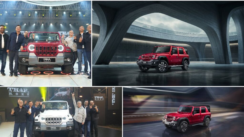 Mahindra Launches ‘THE’ SUV Thar ROXX