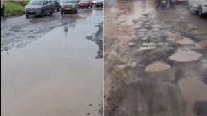 Potholes in Hinjawadi