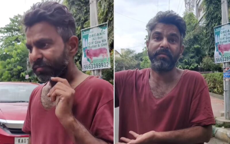 Engineer begging on the streets of Bengaluru