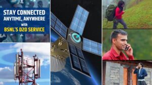 India's first satellite-to-device service