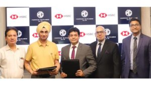 MG Motor India and HSBC partnership