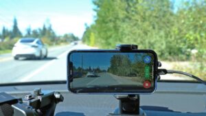 Old Phone Dash Cam