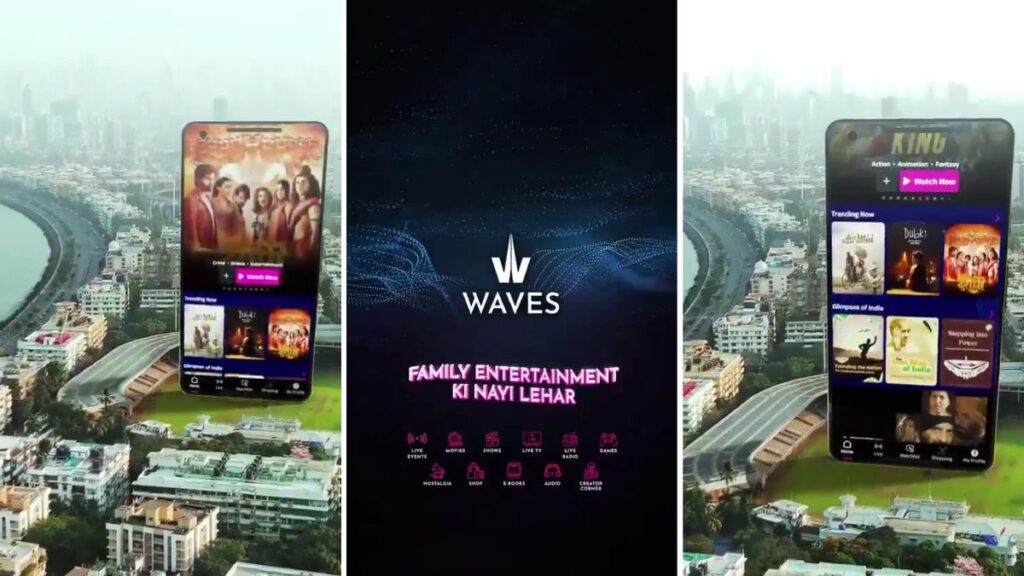 Prasar Bharati Launches 'Waves' OTT App