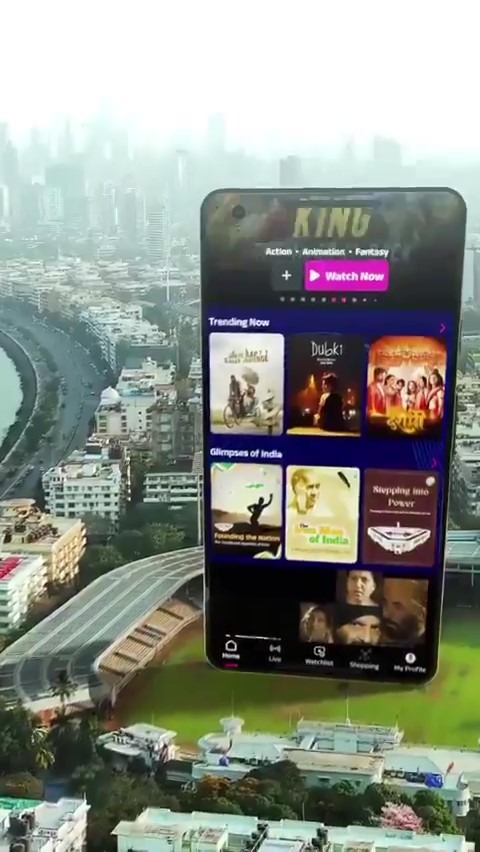 Prasar Bharati Launches 'Waves' OTT App