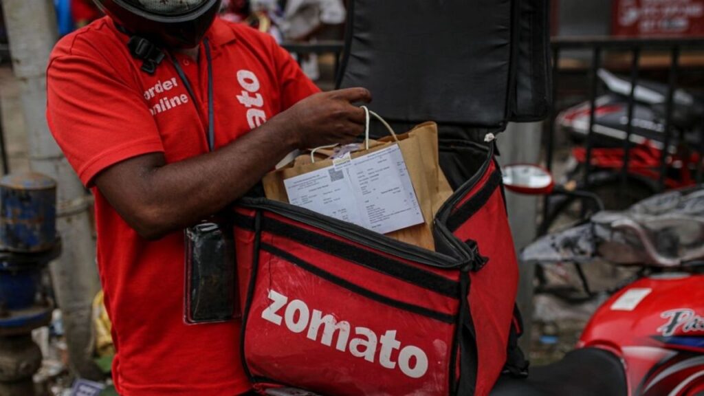 Zomato Driver Diwali Delivery