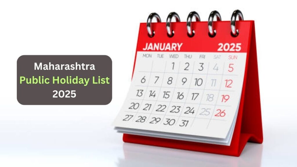 Maharashtra's 2025 public holiday list