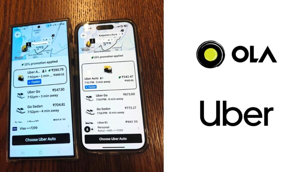 Ola Uber Differential Pricing