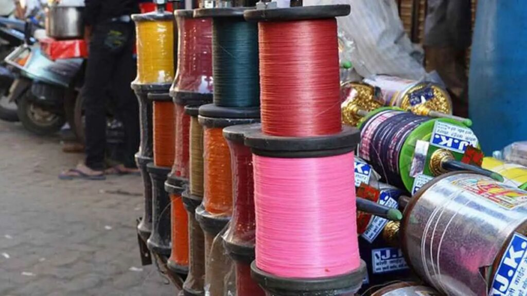 Pune Bibwewadi police seize banned nylon manja